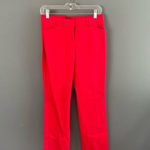 EXPRESS Editor Red Dress Pants Size 2R